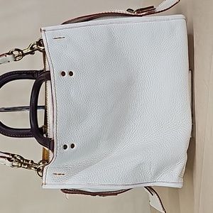 COACH 1941 ROUGE PEBBLED LEATHER SHOULDER BAG BFPM-12-126